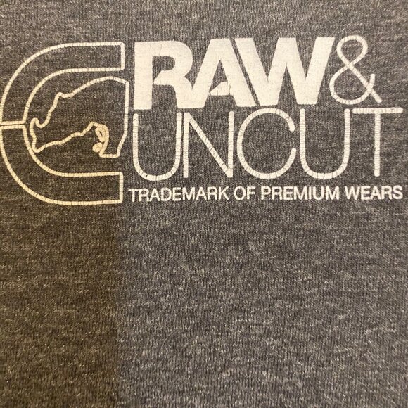 Y2K Ecko Unltd. Raw & Uncut Men's Gray Rhino Tee Shirt Size XXL - Picture 6 of 7